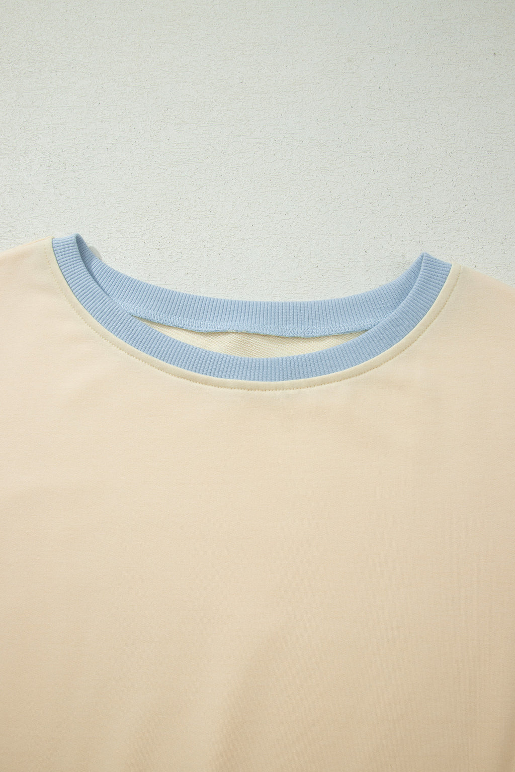 Moonlight Jade Colorblock Edge Drop Shoulder T Shirt and Skort 2Pcs Set